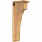 Ekena Millwork Huntington Smooth Corbel w/Backplate, Western Red Cedar, 5 1/2"W x 10"D x 26"H COR06X10X26HUN01SWR - alternate 1